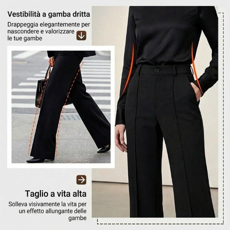 Alba Stella Signature High-Waist Pantalon
