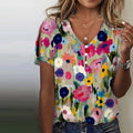 Cosima blouse | Kleur en bloemen, dag na dag