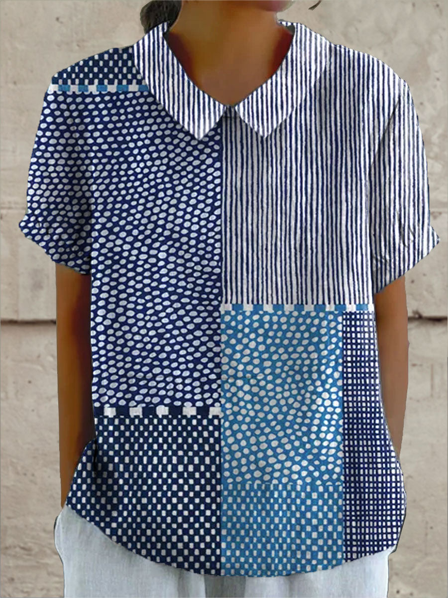Antonella | Chique patronen blouse