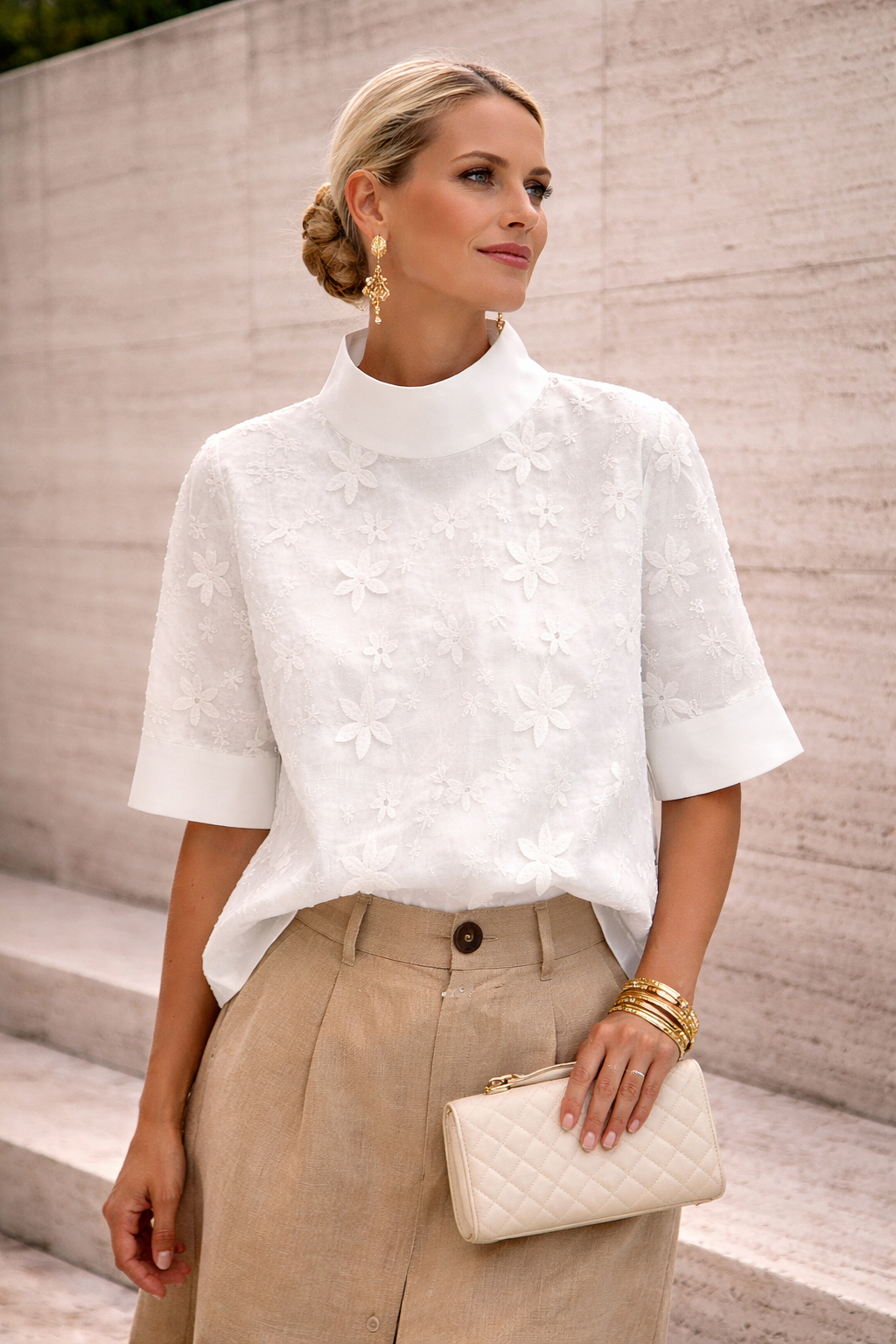 Francesca blouse | Zachte elegantie, dag in dag uit