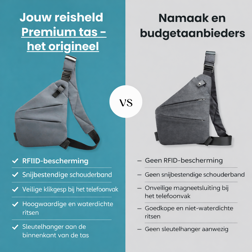 Larena | Reis eindelijk zorgeloos met de Anti-Diefstal Tas