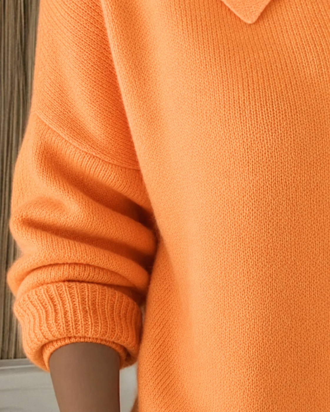 Ambra Cardigan met knoopcollier | Verfijnd, warm en altijd passend