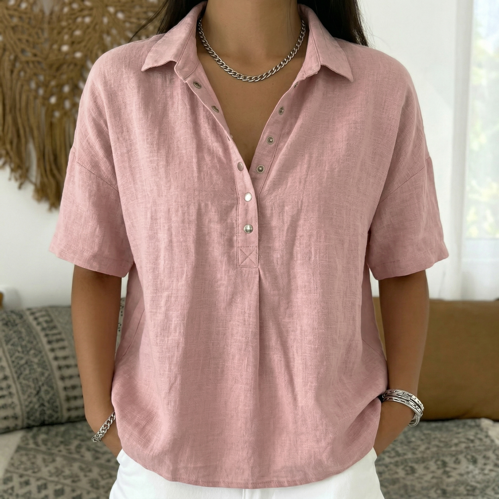 Laura blouse | Klassiek, aangenaam, altijd goed