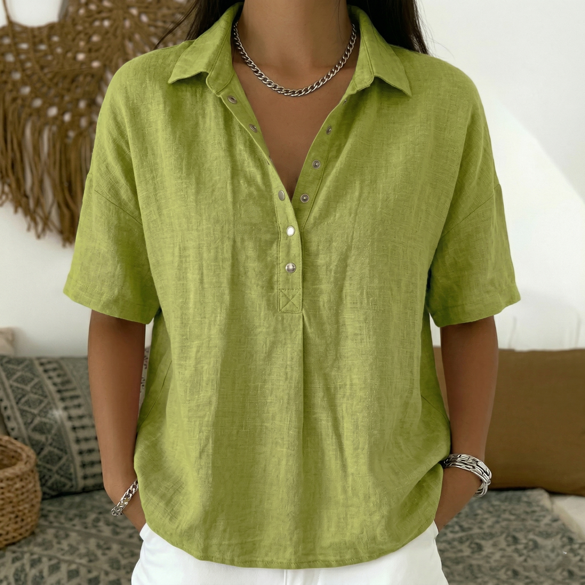 Laura blouse | Klassiek, aangenaam, altijd goed