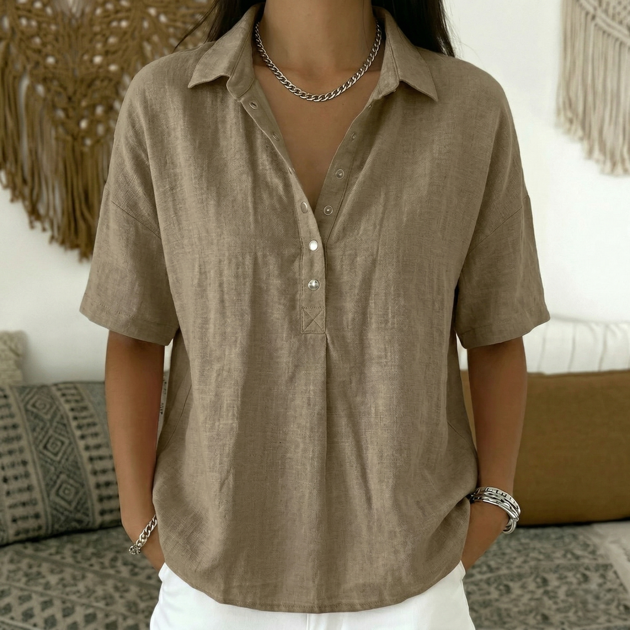 Laura blouse | Klassiek, aangenaam, altijd goed