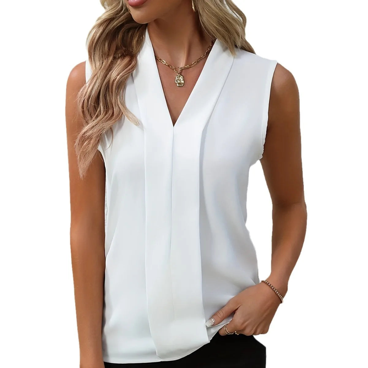 Enrica Blouse | Licht, elegant en altijd op zijn plaats
