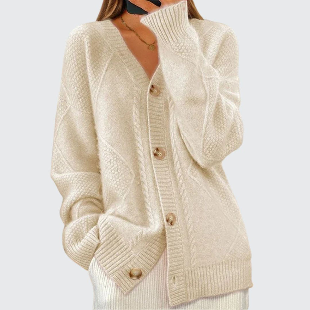 Piera Cable Cardigan | Warm, elegant, altijd passend
