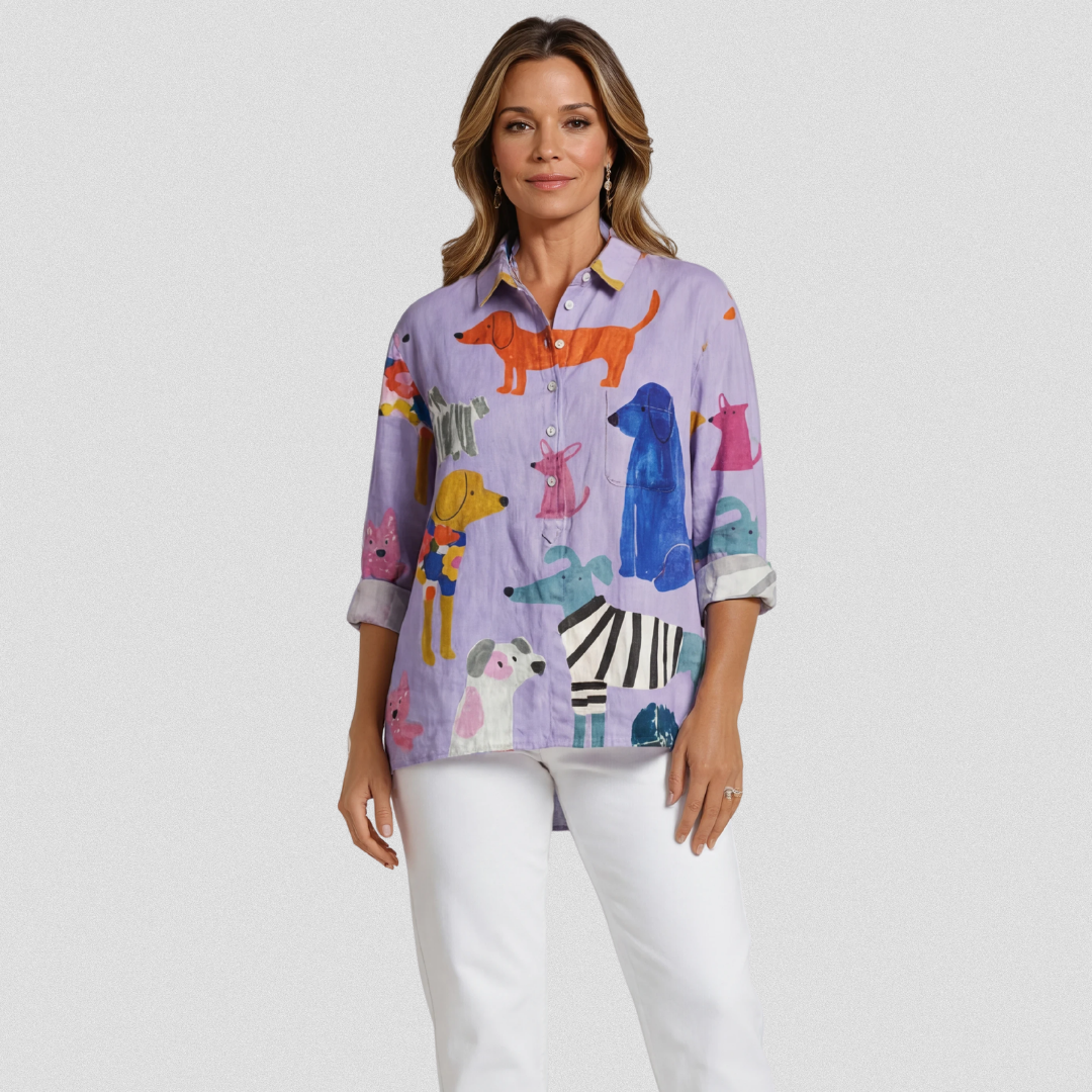 Brezza Shirt | Klassiek, luchtig en met een knipoog