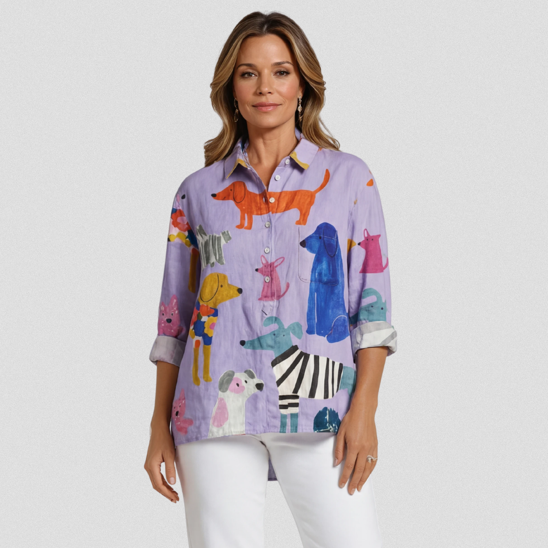 Brezza Shirt | Klassiek, luchtig en met een knipoog
