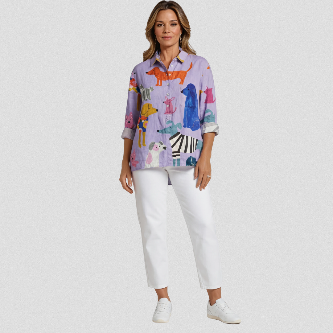 Brezza Shirt | Klassiek, luchtig en met een knipoog