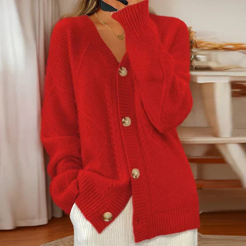 Piera Cable Cardigan | Warm, elegant, altijd passend
