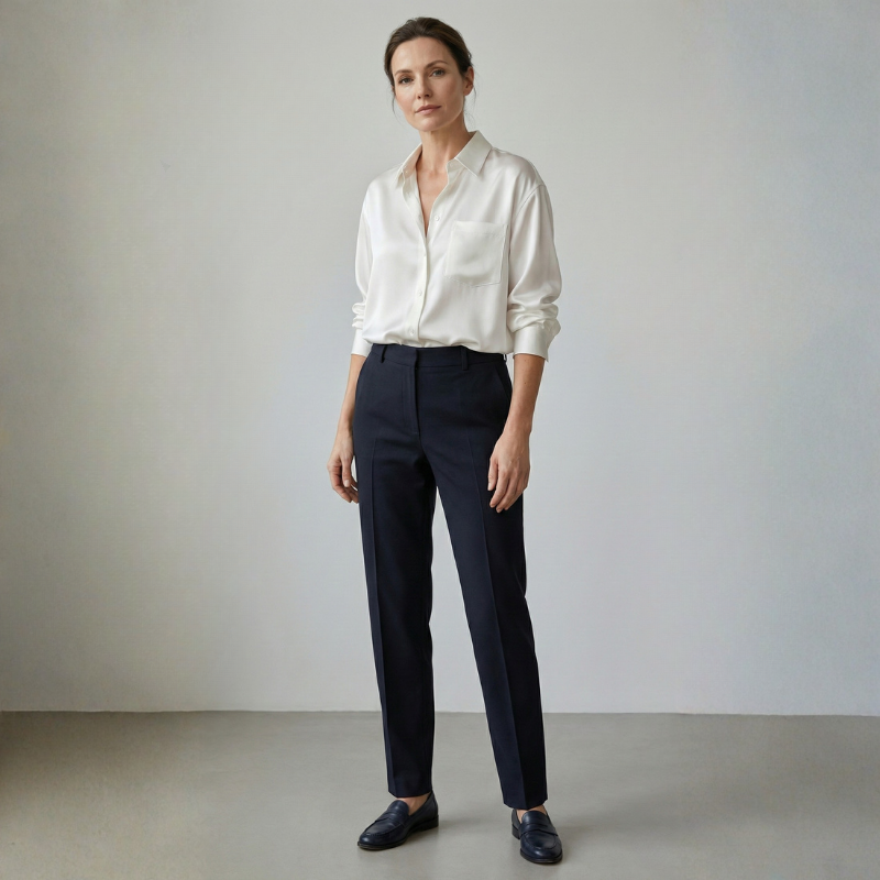 Silvia Blouse | Stijlvol van bureau tot borrel