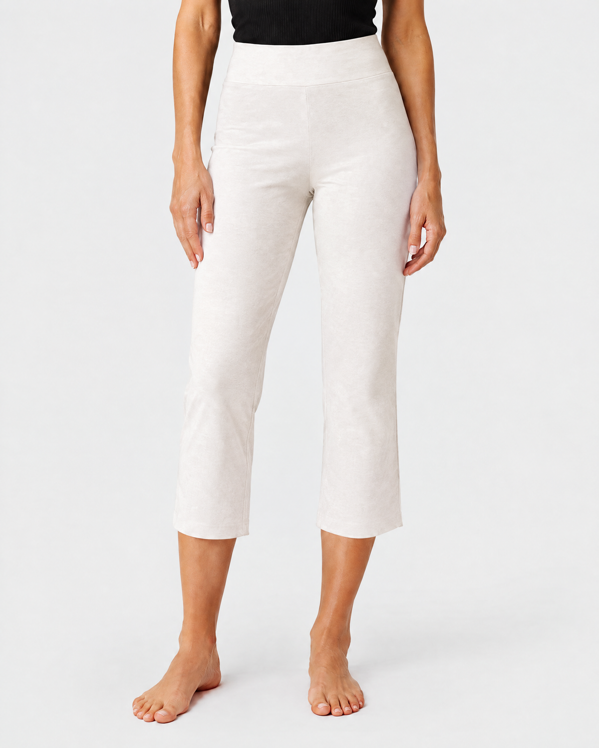 Marta capribroek in wit