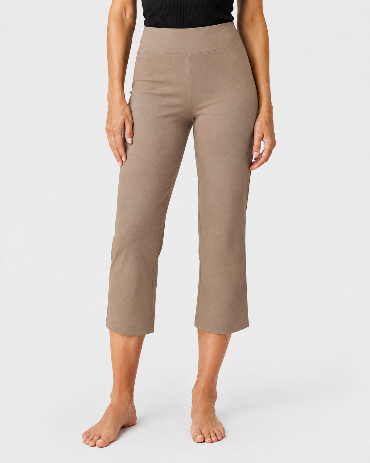 Marta capribroek in taupe