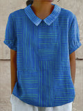 Roberta | Modern gestreept blouse
