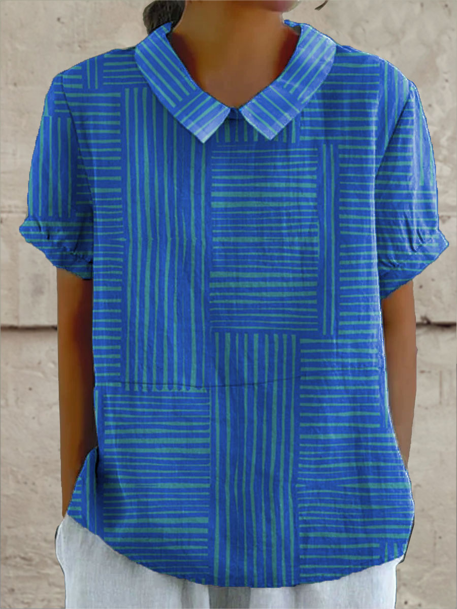 Roberta | Modern gestreept blouse