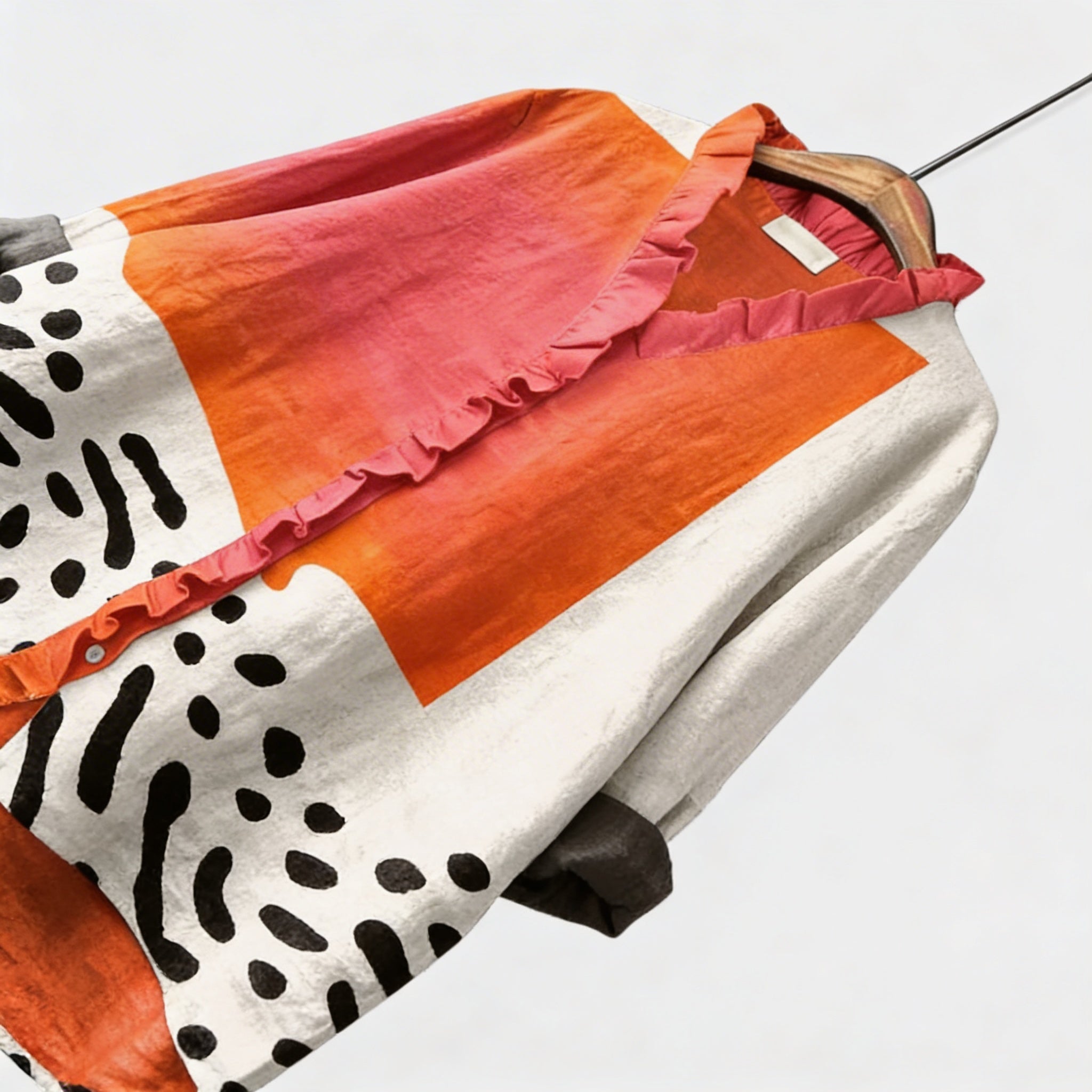 Flora Blouse | Een kunstzinnig stuk voor een flatterende look