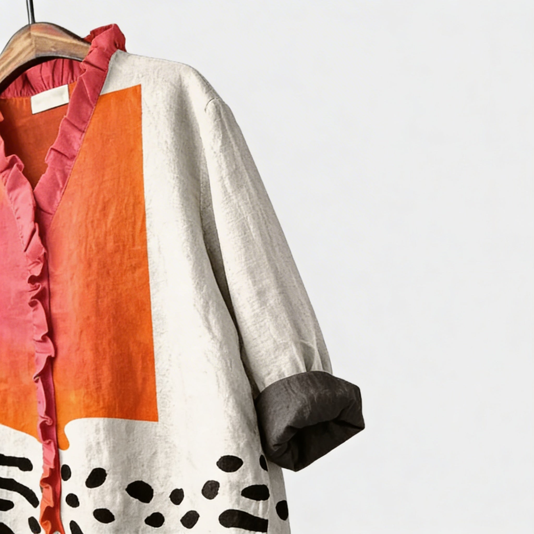 Flora Blouse | Een kunstzinnig stuk voor een flatterende look